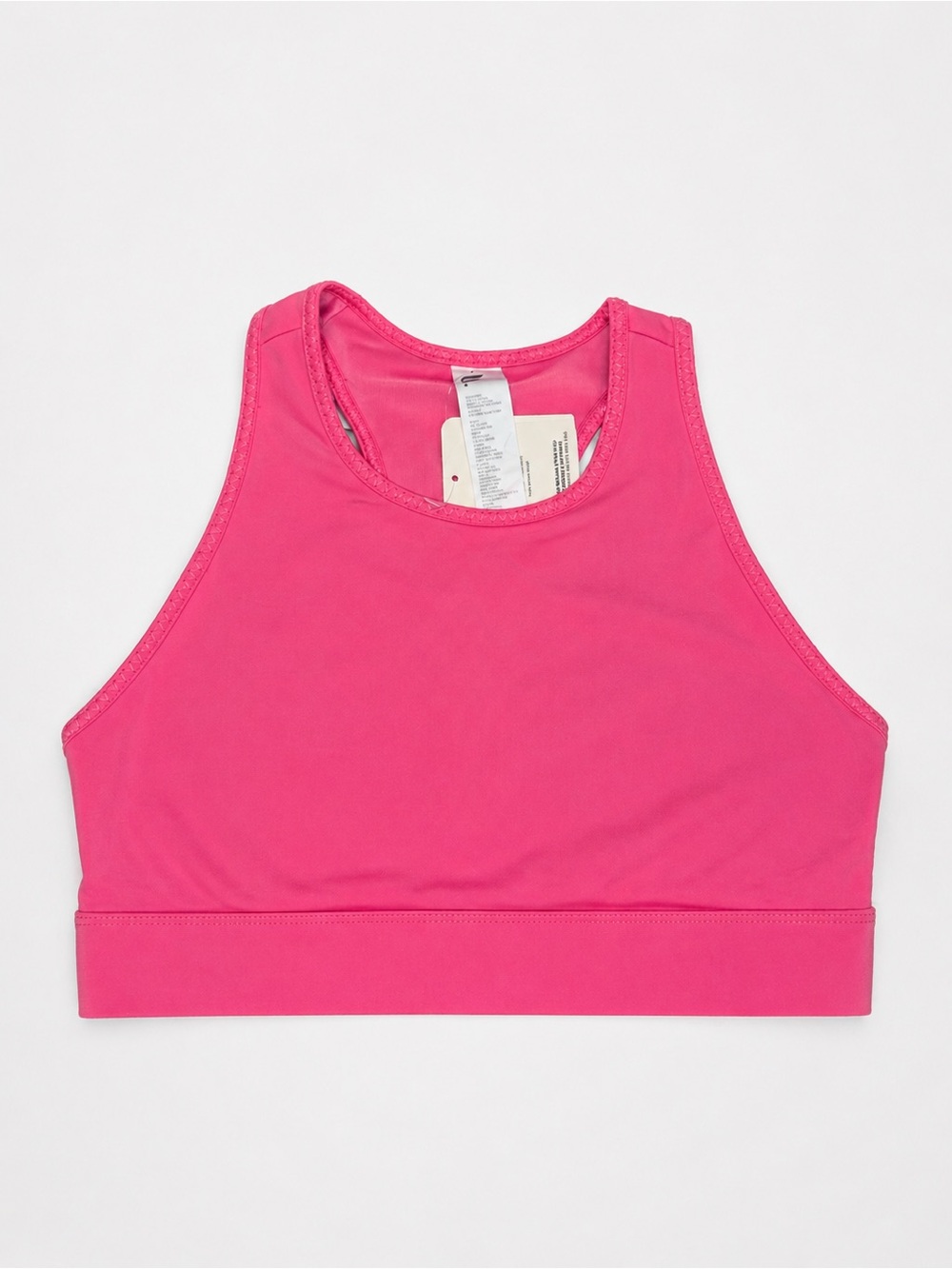 Fabletics Trinity High Impact Sports Bra Pink Medium NWT Racerback bra - Picture 2 of 4